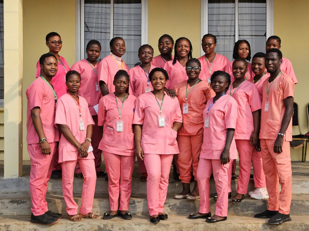 Nursing students 