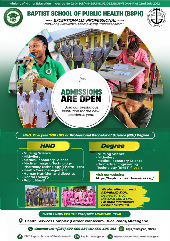 School of Public Health Mutengene